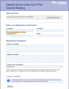 RegistrationScreen