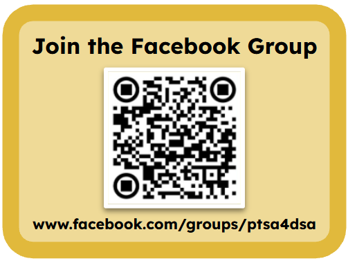 Join the Facebook Group at www.facebook.com/groups/ptsa4dsa